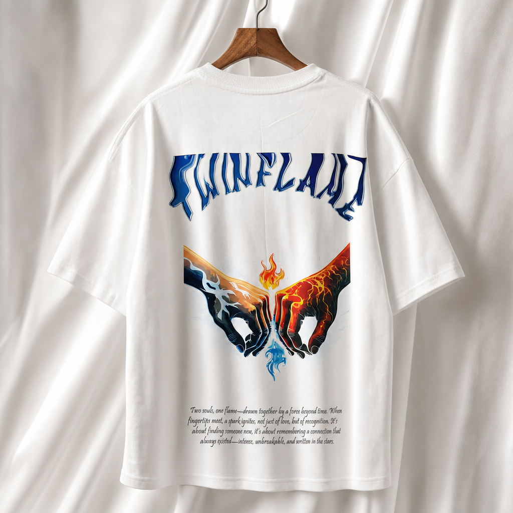 Twinflame Unisex Oversized Tshirt